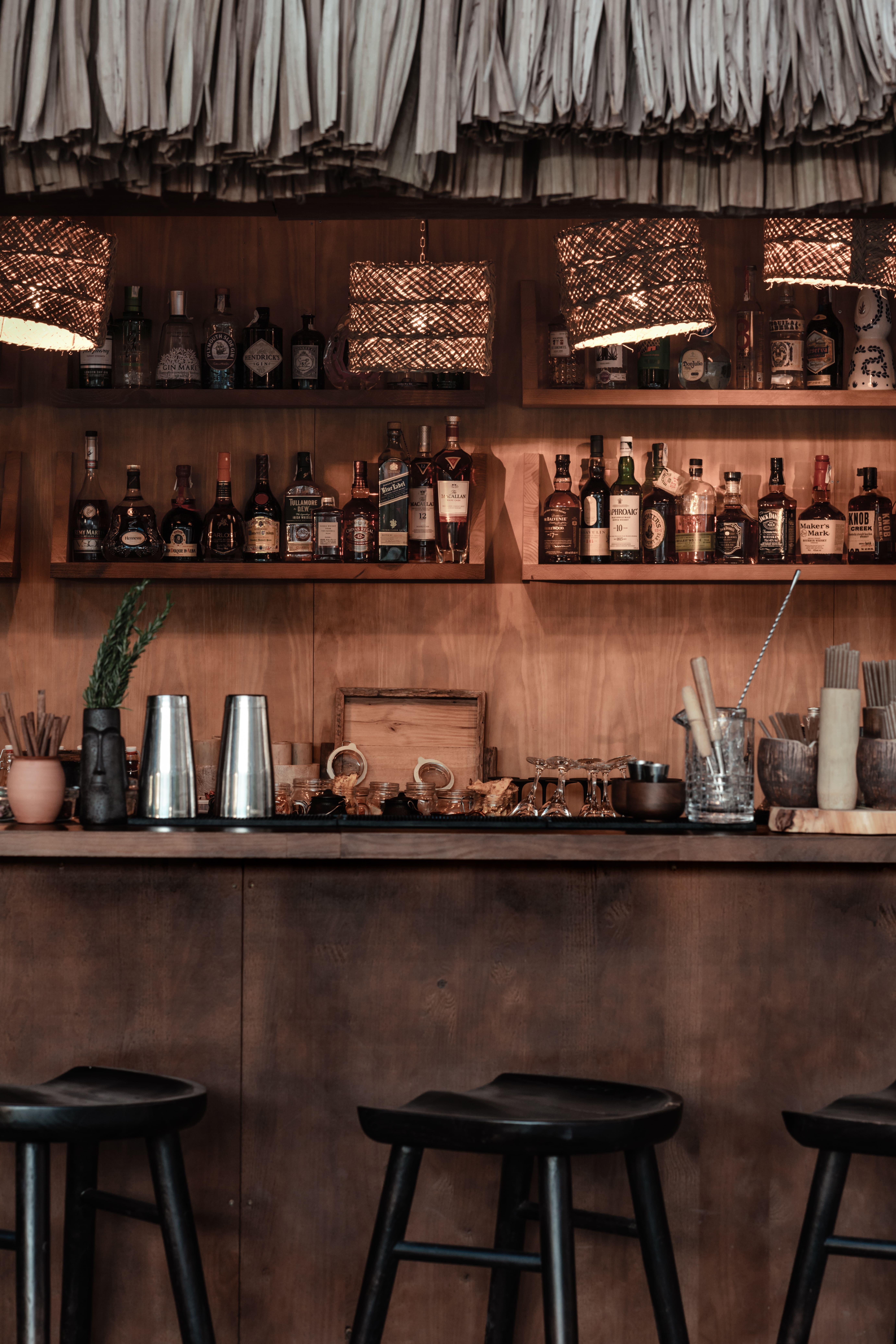 Oku Ibiza (Adults Only) Hotel San Antonio  Exterior photo A bar with a selection of whiskies